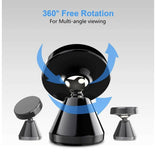 Amoner Magnetic Phone Mount Universal 360 Rotation Car Phone Holder Strong